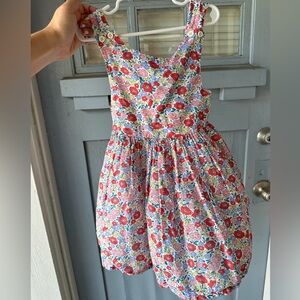 Mini Boden Floral Dress size 2-3. EUC.
